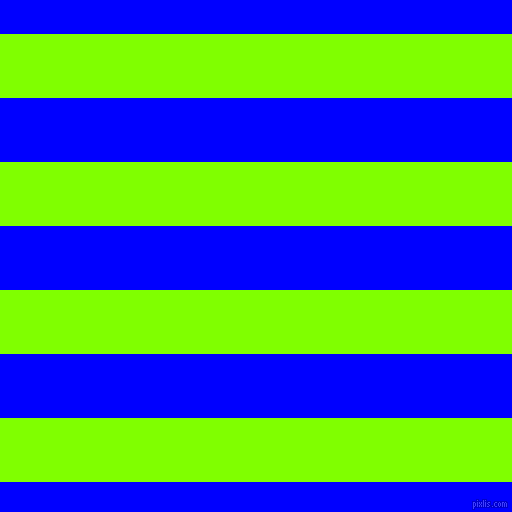 horizontal lines stripes, 64 pixel line width, 64 pixel line spacing, Chartreuse and Blue horizontal lines and stripes seamless tileable