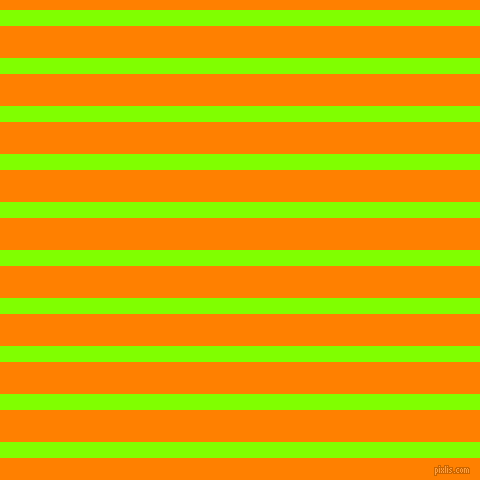 horizontal lines stripes, 16 pixel line width, 32 pixel line spacing, Chartreuse and Dark Orange horizontal lines and stripes seamless tileable