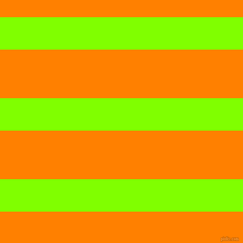 horizontal lines stripes, 64 pixel line width, 96 pixel line spacing, Chartreuse and Dark Orange horizontal lines and stripes seamless tileable