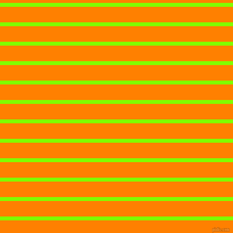 horizontal lines stripes, 8 pixel line width, 32 pixel line spacing, Chartreuse and Dark Orange horizontal lines and stripes seamless tileable