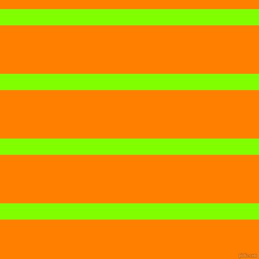 horizontal lines stripes, 32 pixel line width, 96 pixel line spacing, Chartreuse and Dark Orange horizontal lines and stripes seamless tileable