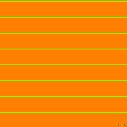 horizontal lines stripes, 4 pixel line width, 64 pixel line spacing, Chartreuse and Dark Orange horizontal lines and stripes seamless tileable