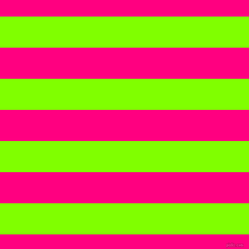horizontal lines stripes, 64 pixel line width, 64 pixel line spacing, Chartreuse and Deep Pink horizontal lines and stripes seamless tileable
