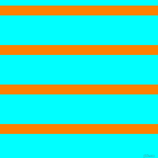 horizontal lines stripes, 32 pixel line width, 96 pixel line spacing, Dark Orange and Aqua horizontal lines and stripes seamless tileable