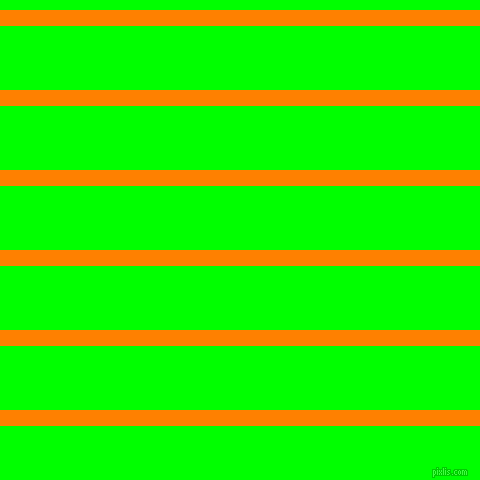 horizontal lines stripes, 16 pixel line width, 64 pixel line spacing, Dark Orange and Lime horizontal lines and stripes seamless tileable