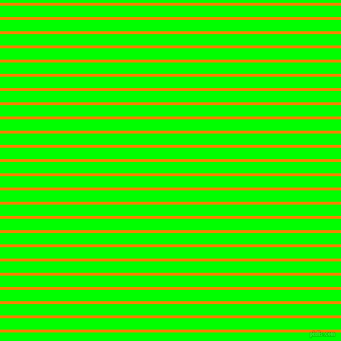 horizontal lines stripes, 4 pixel line width, 16 pixel line spacing, Dark Orange and Lime horizontal lines and stripes seamless tileable