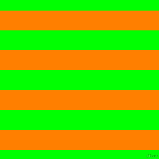 horizontal lines stripes, 64 pixel line width, 64 pixel line spacing, Dark Orange and Lime horizontal lines and stripes seamless tileable