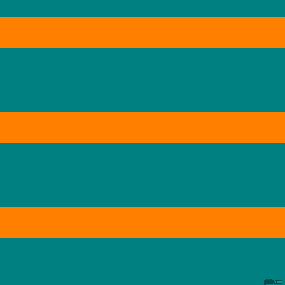 horizontal lines stripes, 64 pixel line width, 128 pixel line spacing, Dark Orange and Teal horizontal lines and stripes seamless tileable
