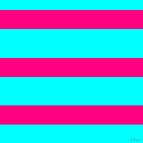 horizontal lines stripes, 64 pixel line width, 96 pixel line spacing, Deep Pink and Aqua horizontal lines and stripes seamless tileable