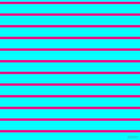 horizontal lines stripes, 8 pixel line width, 32 pixel line spacing, Deep Pink and Aqua horizontal lines and stripes seamless tileable