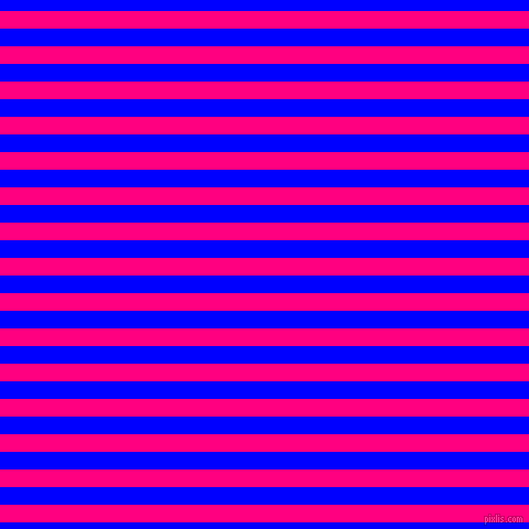horizontal lines stripes, 16 pixel line width, 16 pixel line spacing, Deep Pink and Blue horizontal lines and stripes seamless tileable