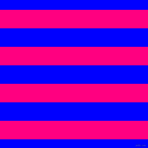 horizontal lines stripes, 64 pixel line width, 64 pixel line spacing, Deep Pink and Blue horizontal lines and stripes seamless tileable