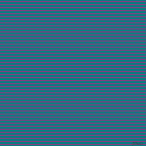 horizontal lines stripes, 2 pixel line width, 8 pixel line spacing, Deep Pink and Teal horizontal lines and stripes seamless tileable