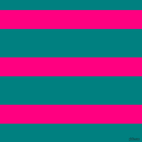 horizontal lines stripes, 64 pixel line width, 96 pixel line spacing, Deep Pink and Teal horizontal lines and stripes seamless tileable