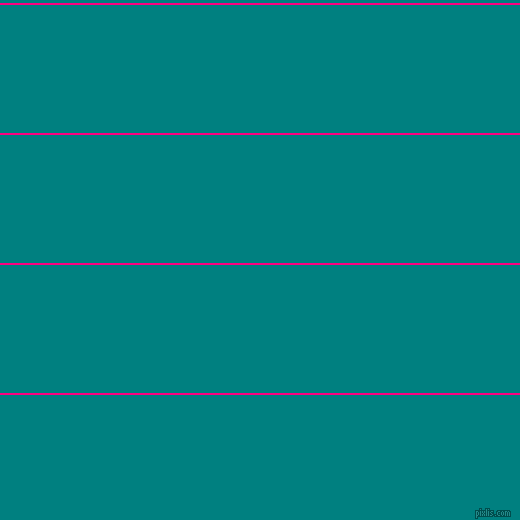 horizontal lines stripes, 2 pixel line width, 128 pixel line spacing, Deep Pink and Teal horizontal lines and stripes seamless tileable