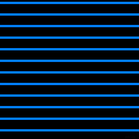 horizontal lines stripes, 8 pixel line width, 32 pixel line spacing, Dodger Blue and Black horizontal lines and stripes seamless tileable