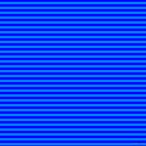 horizontal lines stripes, 8 pixel line width, 8 pixel line spacing, Dodger Blue and Blue horizontal lines and stripes seamless tileable