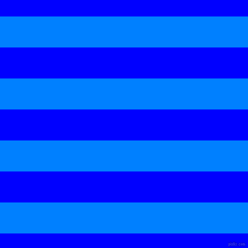 horizontal lines stripes, 64 pixel line width, 64 pixel line spacing, Dodger Blue and Blue horizontal lines and stripes seamless tileable