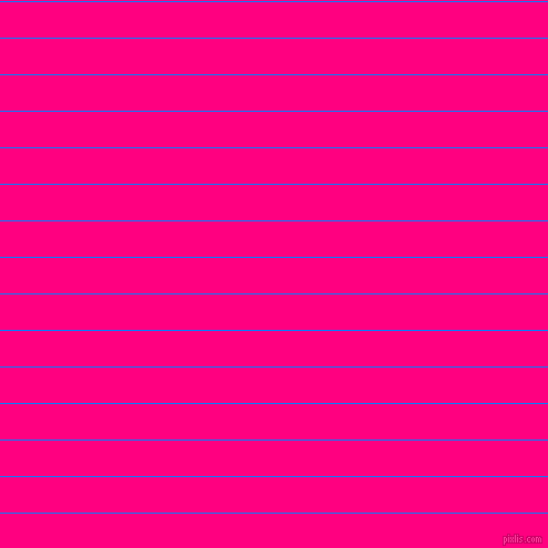 horizontal lines stripes, 1 pixel line width, 32 pixel line spacing, Dodger Blue and Deep Pink horizontal lines and stripes seamless tileable