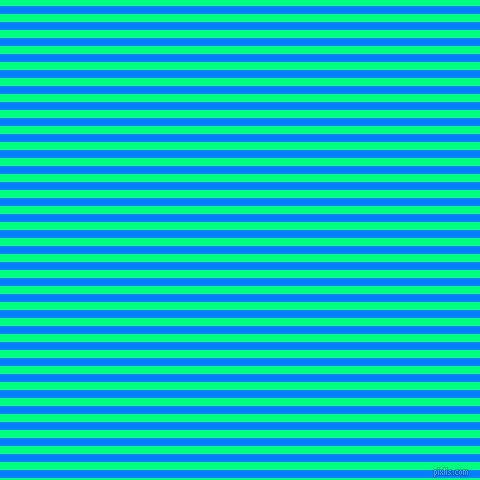 horizontal lines stripes, 8 pixel line width, 8 pixel line spacing, Dodger Blue and Spring Green horizontal lines and stripes seamless tileable