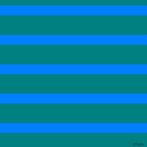 horizontal lines stripes, 32 pixel line width, 64 pixel line spacing, Dodger Blue and Teal horizontal lines and stripes seamless tileable