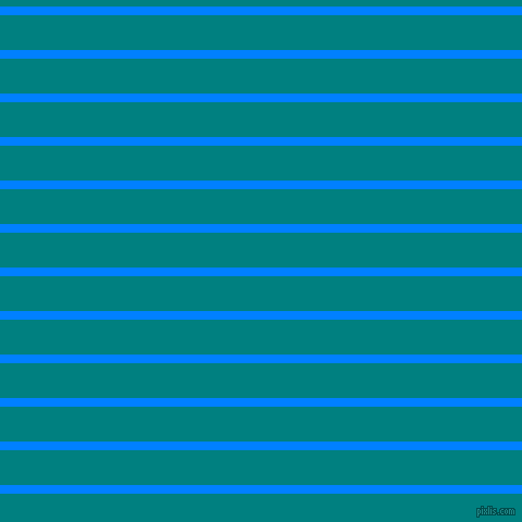 horizontal lines stripes, 8 pixel line width, 32 pixel line spacing, Dodger Blue and Teal horizontal lines and stripes seamless tileable