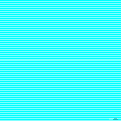 horizontal lines stripes, 4 pixel line width, 4 pixel line spacing, Electric Blue and Aqua horizontal lines and stripes seamless tileable