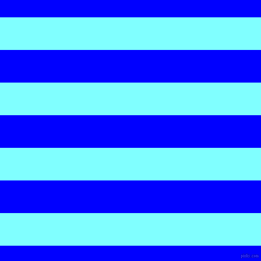 horizontal lines stripes, 64 pixel line width, 64 pixel line spacing, Electric Blue and Blue horizontal lines and stripes seamless tileable