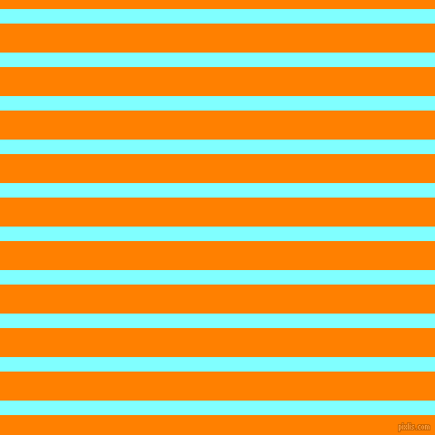 horizontal lines stripes, 16 pixel line width, 32 pixel line spacing, Electric Blue and Dark Orange horizontal lines and stripes seamless tileable