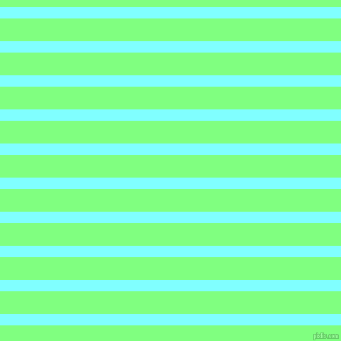 horizontal lines stripes, 16 pixel line width, 32 pixel line spacing, Electric Blue and Mint Green horizontal lines and stripes seamless tileable