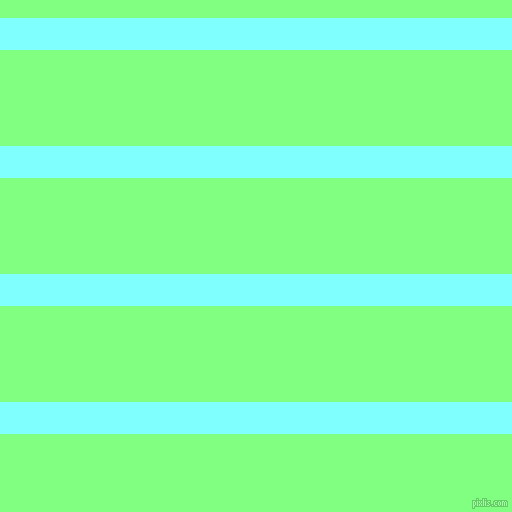 horizontal lines stripes, 32 pixel line width, 96 pixel line spacing, Electric Blue and Mint Green horizontal lines and stripes seamless tileable