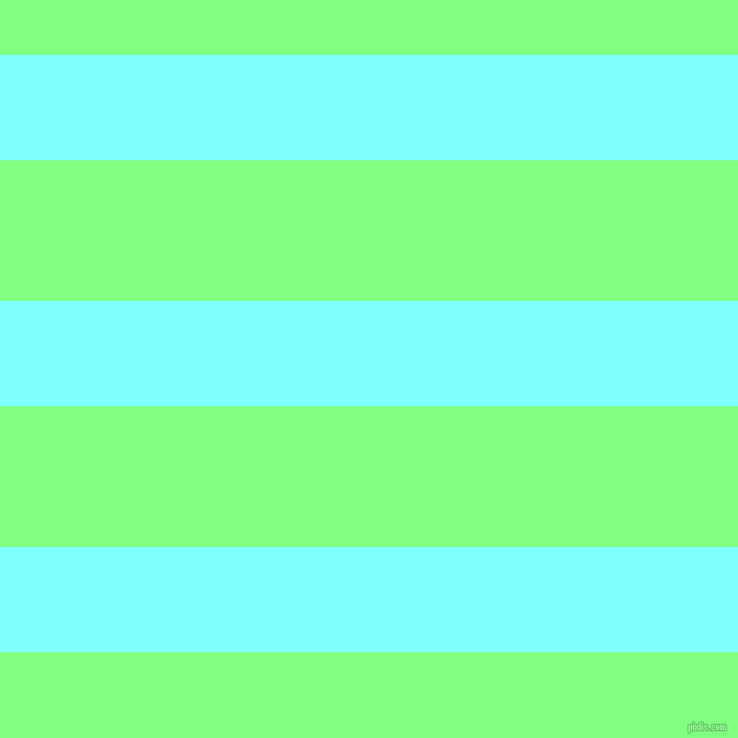 horizontal lines stripes, 96 pixel line width, 128 pixel line spacing, Electric Blue and Mint Green horizontal lines and stripes seamless tileable