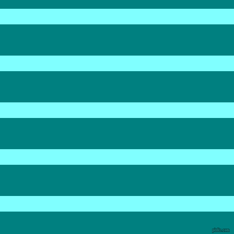 horizontal lines stripes, 32 pixel line width, 64 pixel line spacing, Electric Blue and Teal horizontal lines and stripes seamless tileable