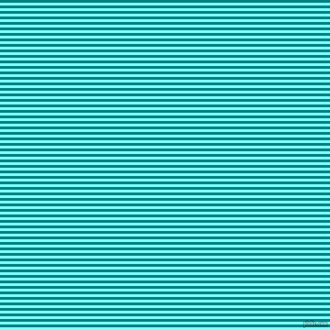 horizontal lines stripes, 4 pixel line width, 4 pixel line spacing, Electric Blue and Teal horizontal lines and stripes seamless tileable