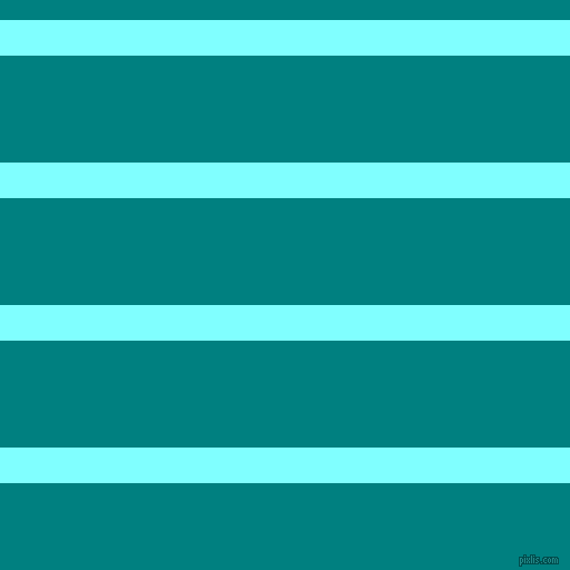 horizontal lines stripes, 32 pixel line width, 96 pixel line spacing, Electric Blue and Teal horizontal lines and stripes seamless tileable