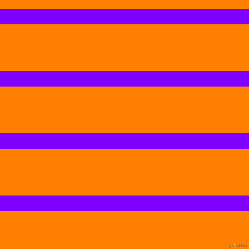 horizontal lines stripes, 32 pixel line width, 96 pixel line spacing, Electric Indigo and Dark Orange horizontal lines and stripes seamless tileable