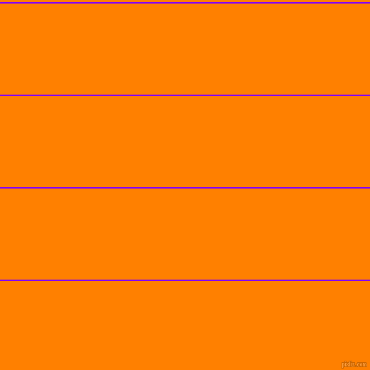 horizontal lines stripes, 2 pixel line width, 128 pixel line spacing, Electric Indigo and Dark Orange horizontal lines and stripes seamless tileable