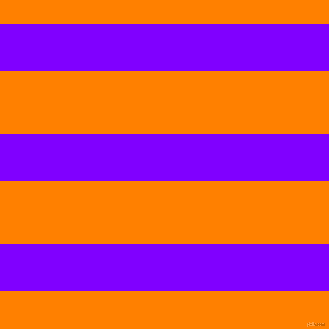 horizontal lines stripes, 96 pixel line width, 128 pixel line spacing, Electric Indigo and Dark Orange horizontal lines and stripes seamless tileable