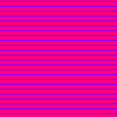 horizontal lines stripes, 4 pixel line width, 16 pixel line spacing, Electric Indigo and Deep Pink horizontal lines and stripes seamless tileable