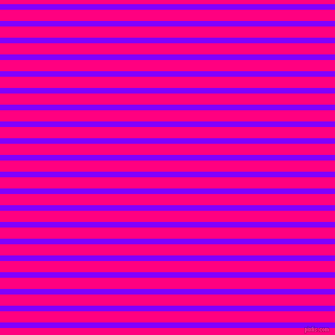 horizontal lines stripes, 8 pixel line width, 16 pixel line spacing, Electric Indigo and Deep Pink horizontal lines and stripes seamless tileable