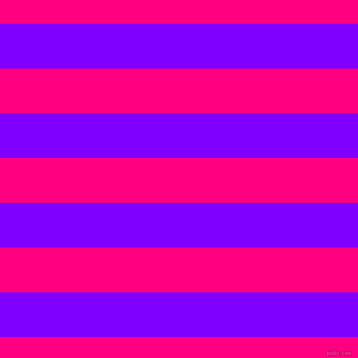 horizontal lines stripes, 64 pixel line width, 64 pixel line spacing, Electric Indigo and Deep Pink horizontal lines and stripes seamless tileable