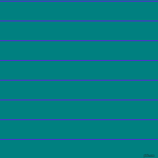 horizontal lines stripes, 2 pixel line width, 64 pixel line spacing, Electric Indigo and Teal horizontal lines and stripes seamless tileable
