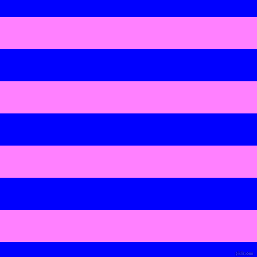 horizontal lines stripes, 64 pixel line width, 64 pixel line spacing, Fuchsia Pink and Blue horizontal lines and stripes seamless tileable
