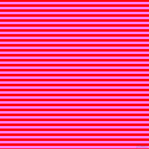 horizontal lines stripes, 8 pixel line width, 8 pixel line spacing, Fuchsia Pink and Red horizontal lines and stripes seamless tileable