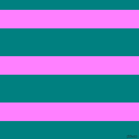 horizontal lines stripes, 64 pixel line width, 96 pixel line spacing, Fuchsia Pink and Teal horizontal lines and stripes seamless tileable