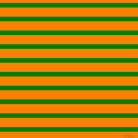 horizontal lines stripes, 16 pixel line width, 32 pixel line spacing, Green and Dark Orange horizontal lines and stripes seamless tileable