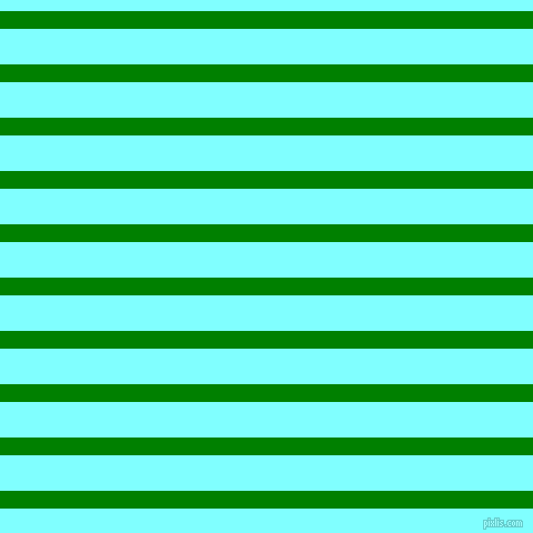 horizontal lines stripes, 16 pixel line width, 32 pixel line spacing, Green and Electric Blue horizontal lines and stripes seamless tileable