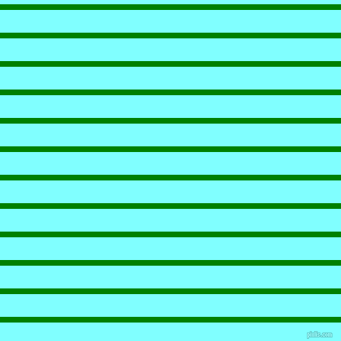 horizontal lines stripes, 8 pixel line width, 32 pixel line spacing, Green and Electric Blue horizontal lines and stripes seamless tileable