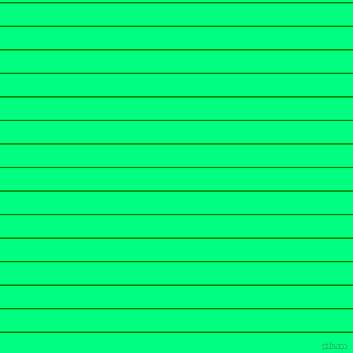 horizontal lines stripes, 2 pixel line width, 32 pixel line spacing, Green and Spring Green horizontal lines and stripes seamless tileable