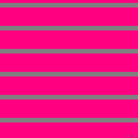 horizontal lines stripes, 16 pixel line width, 64 pixel line spacing, Grey and Deep Pink horizontal lines and stripes seamless tileable